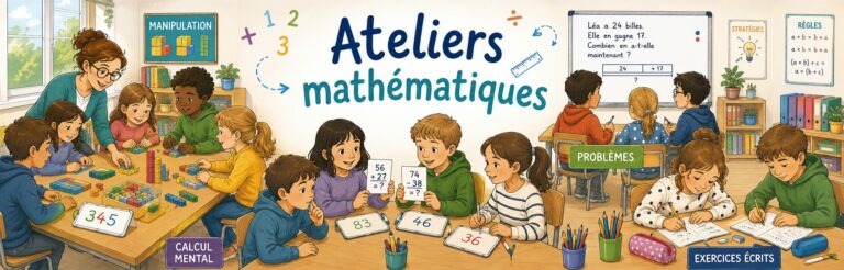 Ateliers en mathématiques au Cycle 2