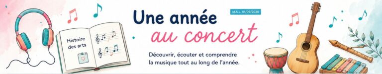 Une année au concert