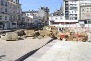 Des fouilles archéologiques en plein centre-ville