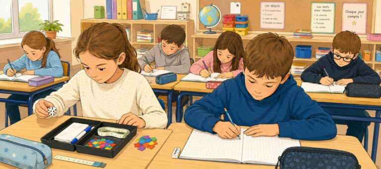 La Boite de maths : outil indispensable pour rendre les élèves autonomes